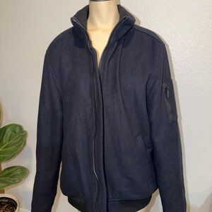 Dockers Navy Blue Men’s Zip-Up Jacket
